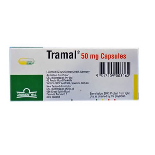 Tramal Capsules 50mg SM BOX20