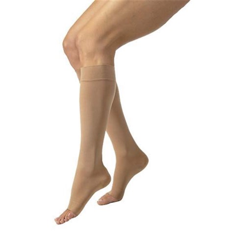 Jobst Relief Knee High Open Toe 20-30mmHg Medium Beige