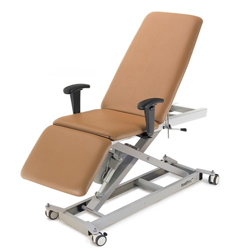 Lynx Podiatry Chair with Electric Seat Tilt 710mm wide