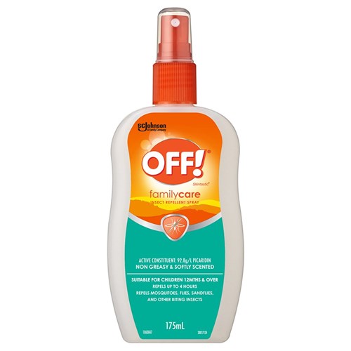 OFF Skintastic Familycare Insect Repellent Spray 175ml Pump