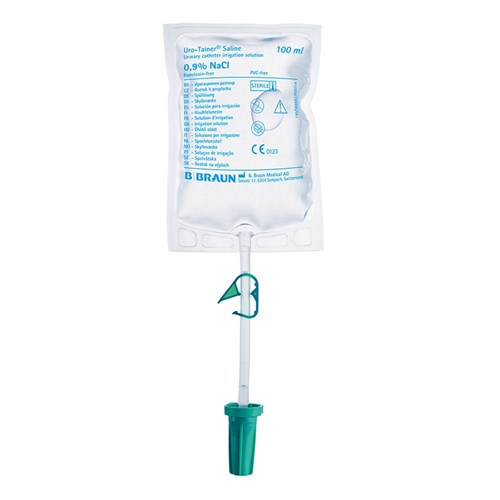 Uro-Tainer 0.9% Sodium Chloride 100ml bag