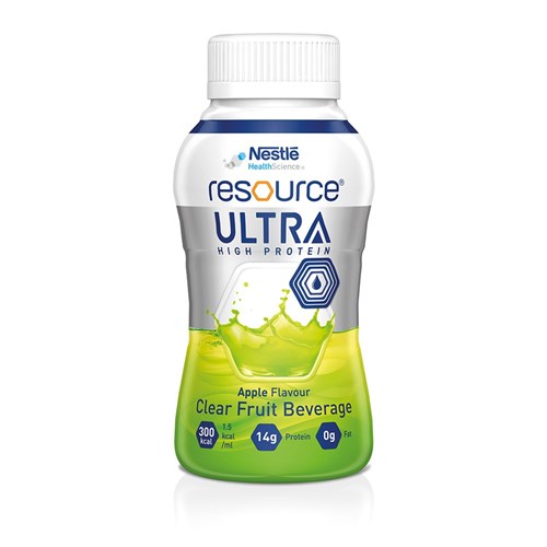 Resource Ultra Clear Fruit Beverage Apple  200ml Bottle